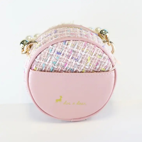 'Miss Pearl' Pink Purse - Picture 4 of 4